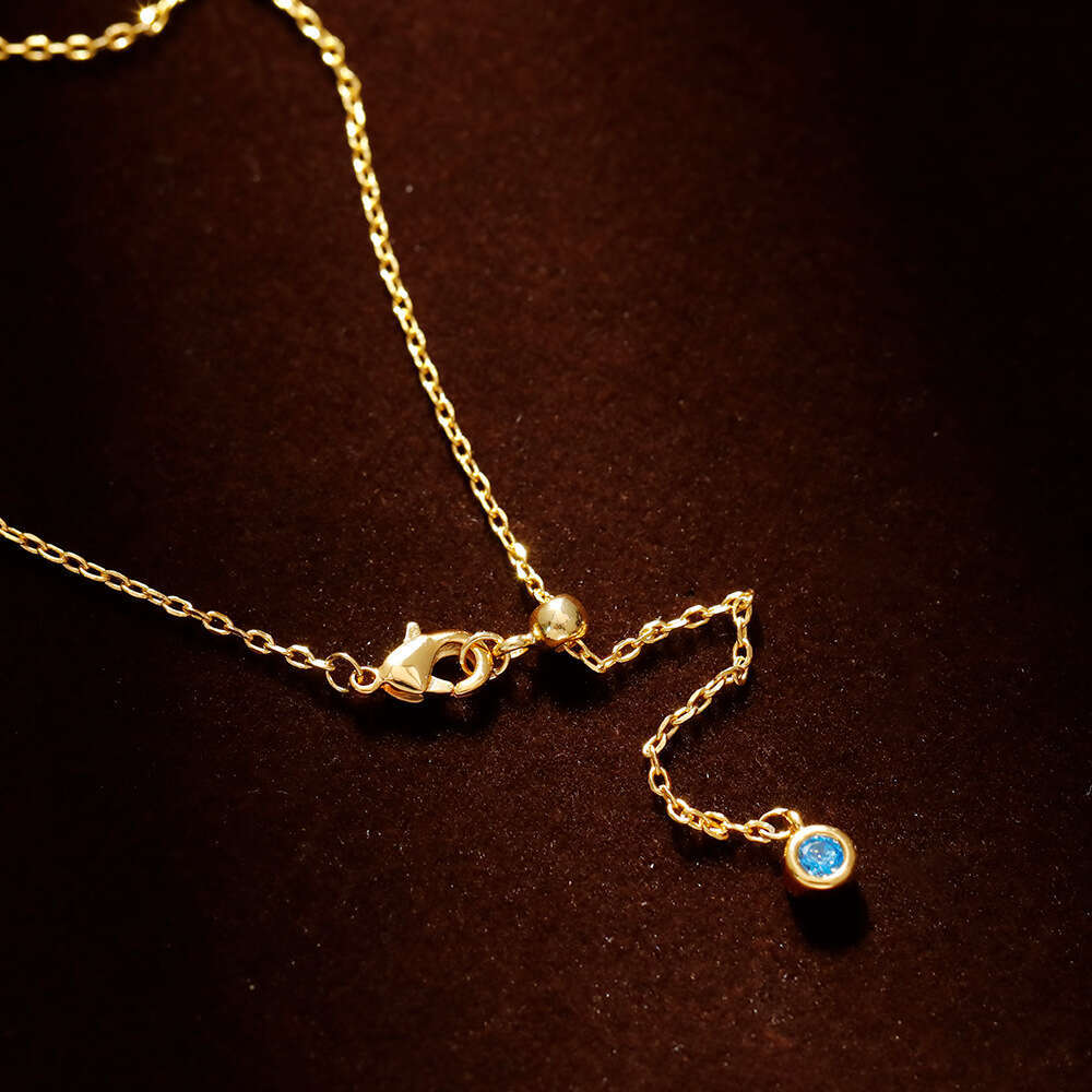 Mother-of-pearl Gourd Pendant For Women Fashionable Light Luxury Clavicle Chain