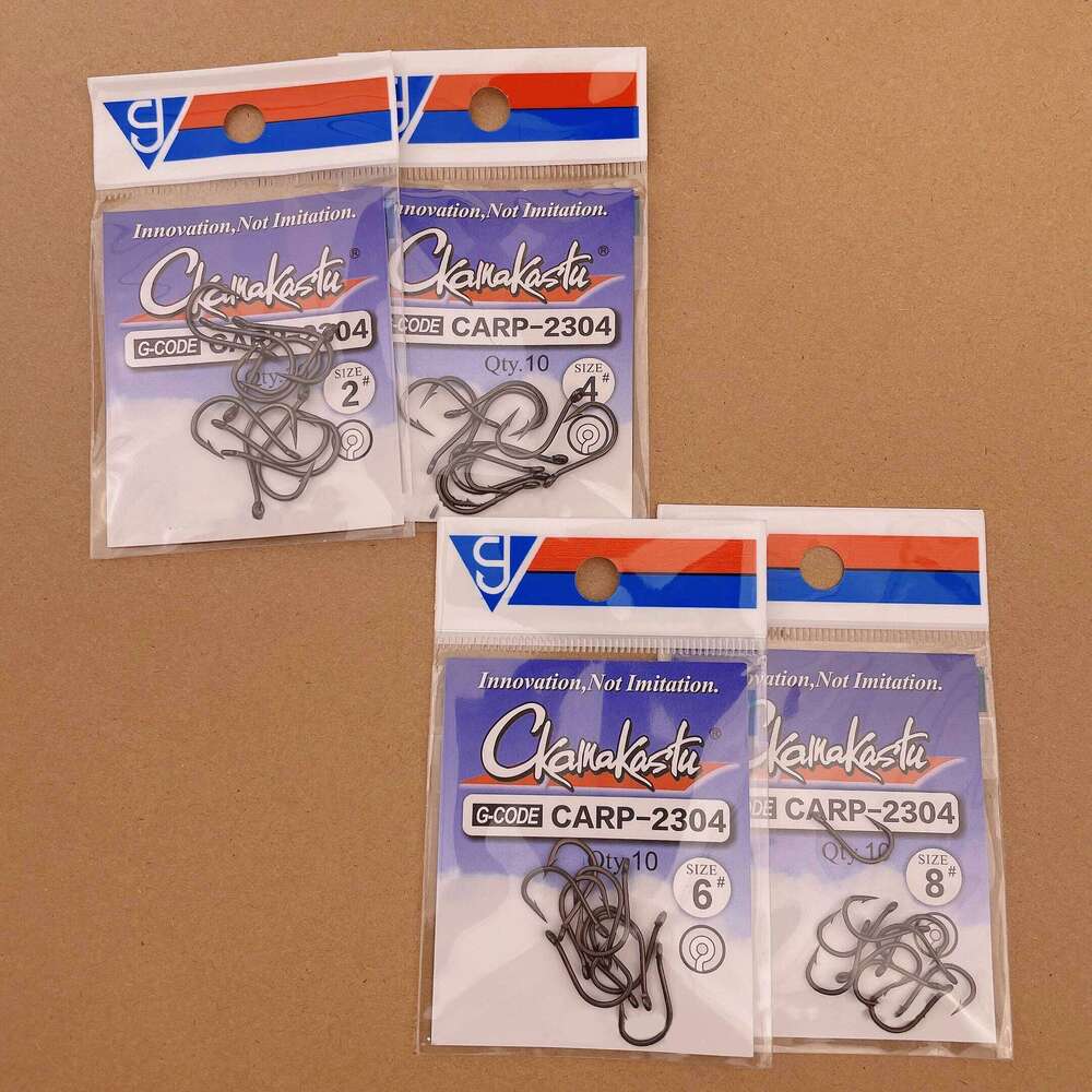 20pcs/lot Ckamakastu 2304 Assist Jig Head Fishing Japan Gear Accessories Saltwater For Fish Circle Hook Pesca Z260228