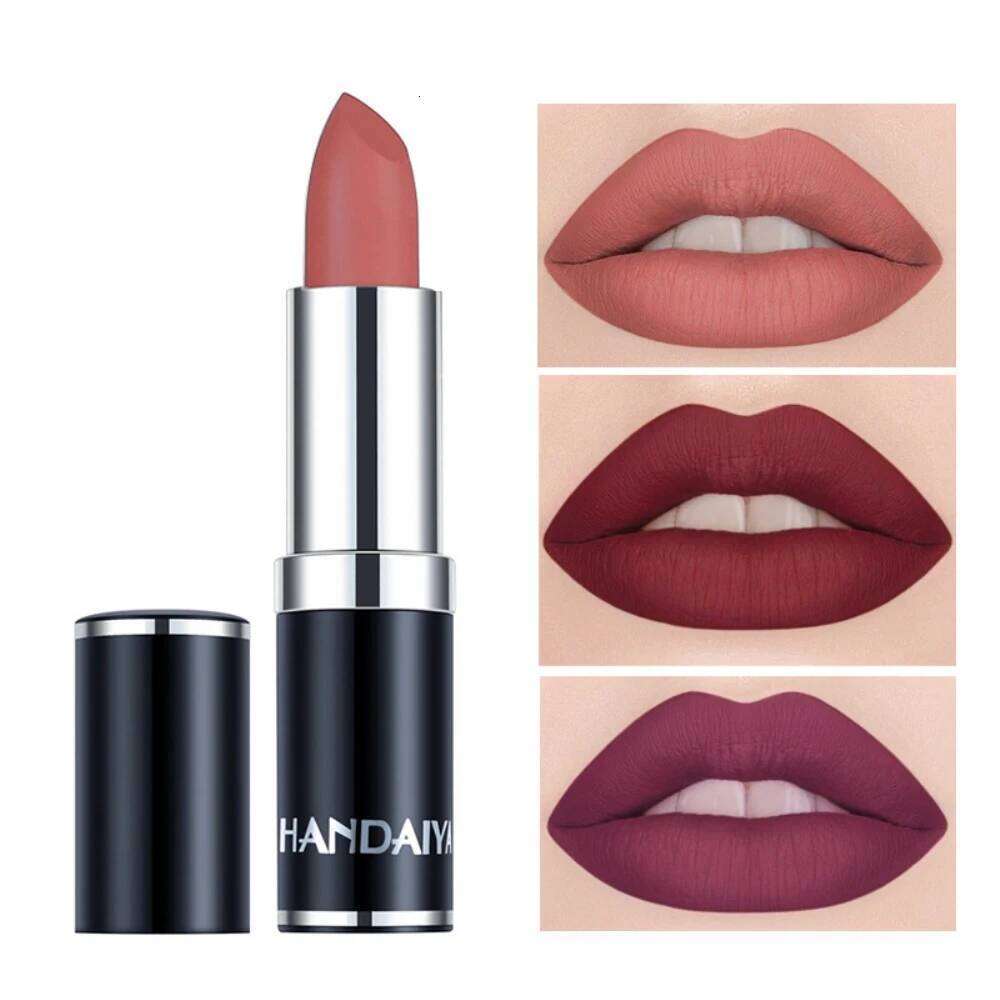 Natural Matte Velvet Lipstick Waterproof Long Lasting Non-stick Cup Stick Not Fading Lip Gloss Makeup Beauty Cosmetics H260302