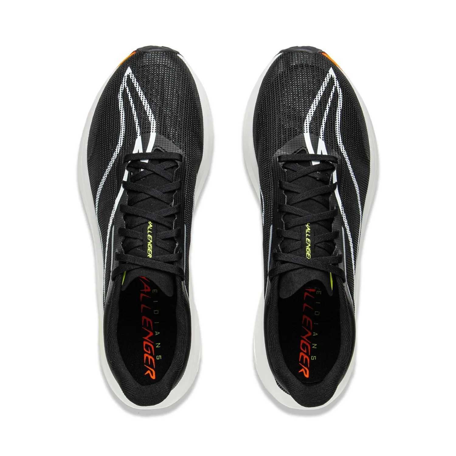 Li-Ning Mens FEIDIAN 5 CHALLENGER Racing Running Shoes SUPER BOOM Cushion CARBON-FIBER PLATE LiNing Competitive Sneaker ARMV001 K260303