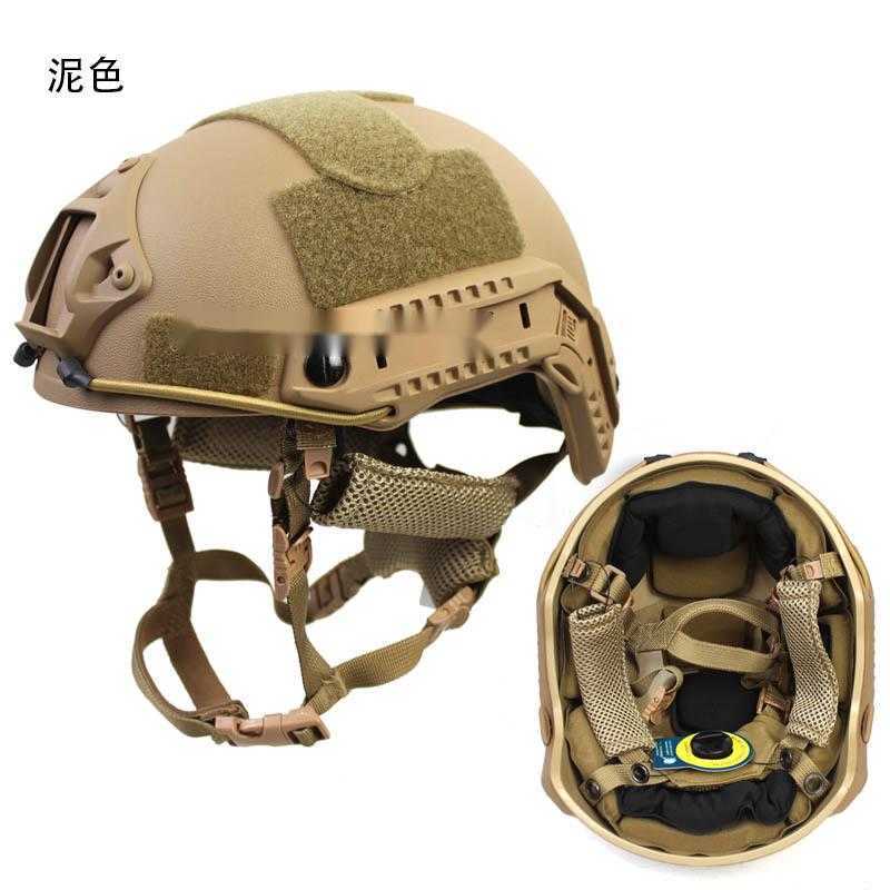 Upgraded high-cut 5mm FAST tactical riot helmet with Wendy lining, specially designed for special forces training, security purposes, CE certified J26