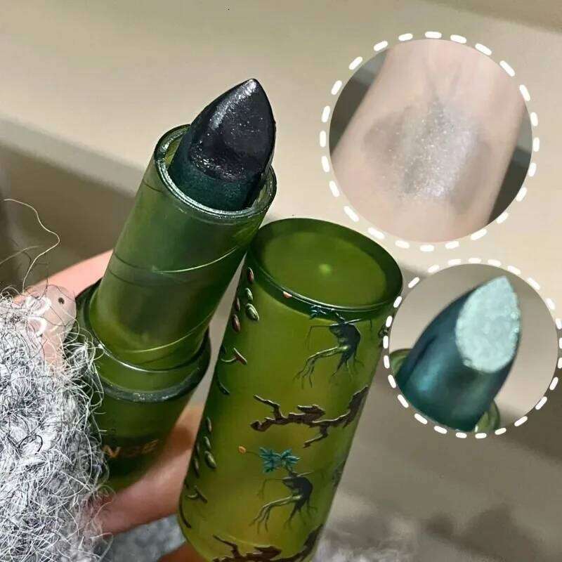 Black Green Shimmer Lipstick Transparent Mirror Water Glaze Plumping Waterproof Non-sticky Cup Nude Clear Lip Tint Makeup H260302