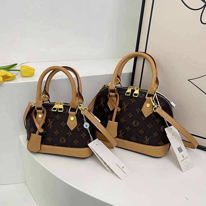 Free delivery Shoulder Bags Simple textured shoulder bag for daily commuting large capacity women's bag