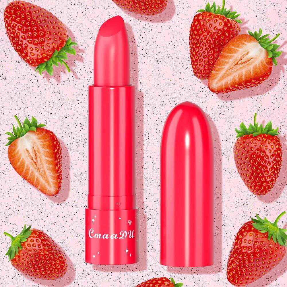 1 Pcs Fruit Change Moisturizing Moisture Lip Gloss Color Not Easy to Decolorize Lipstick Embellish Skin Tone Gift H260302