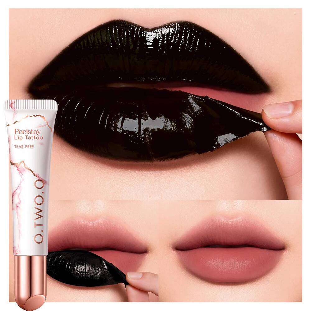 O.TWO.O Stain Tattoo Highly Pigmented 48h Color-lock Waterproof Nourish Care Peel-off Lip Tint Lipstick Makeup H260302
