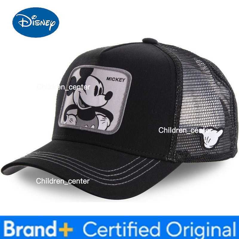 Disney High Quality Styles Anime Cartoon Snapback Cotton Baseball Cap Men Women Hip Hop Dad Hat Trucker Mesh Hat Dropshipping H260303