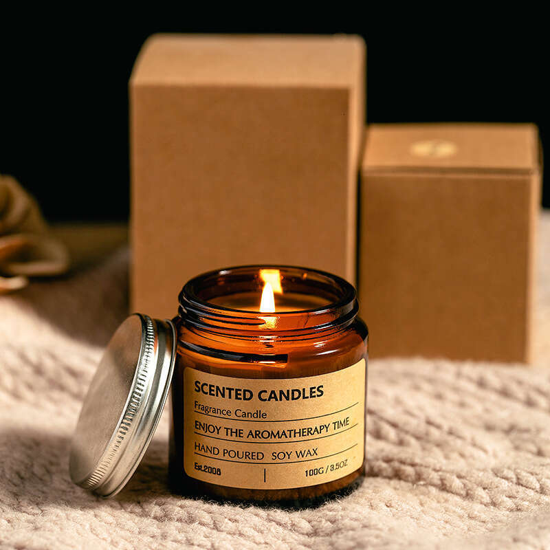 Elegant Cross-Border Aromatherapy Candle Wholesale High-End Birthday Favor High-Value Decorative Gift Ornament W260303