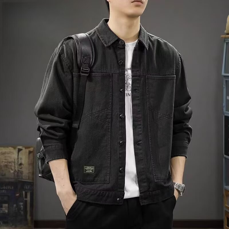 Minimlist Trendy Hrjuku Verstile Jcket Rtistic Jpnese Style Populr Designer Jacket Csul New Fshion Stylish Nd Chic Ins