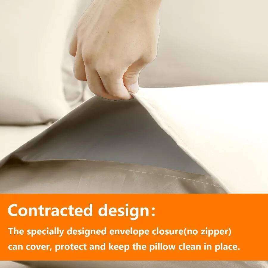 Light Beige Full Size Comforter Set - 7 Pieces Bed in a Bag Bedding with All Season Soft Quilted Warm Fluffy Reversible Comfort W260302