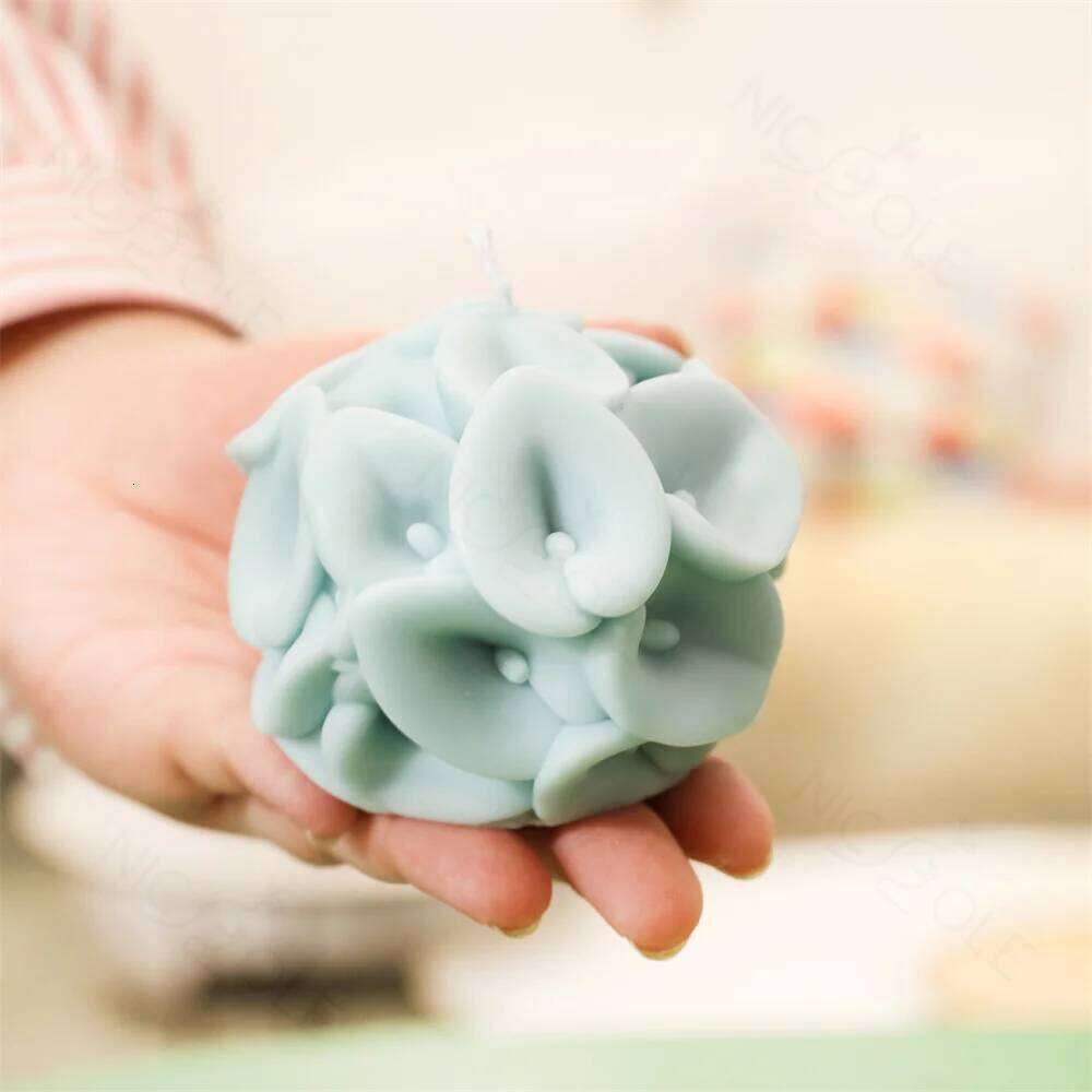 3D Silicone Mold for Aromatherapy Candles, Handmade, Home Decoration, Mother's Day Gifts W260303