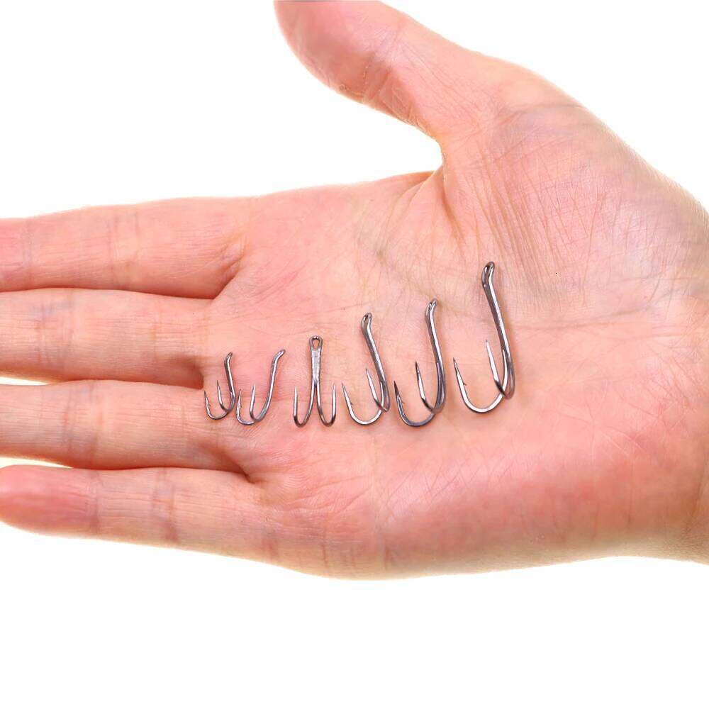 ICERIO 10PCS DL71UAP SALMON DOUBLE FLY HOOK 2X Strong, 1X Long Looped Up Eye Fly Tying Hook With Extreme Saltwater-resistance Z260228