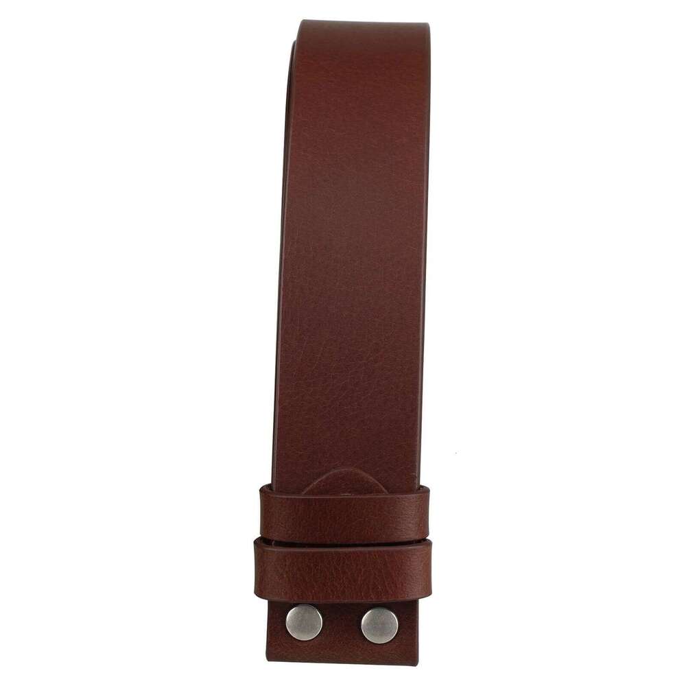 No Buckle Genuine Leather Belts for Men Retro High Quality Width 3.8CM Fashion Cowskin S260228