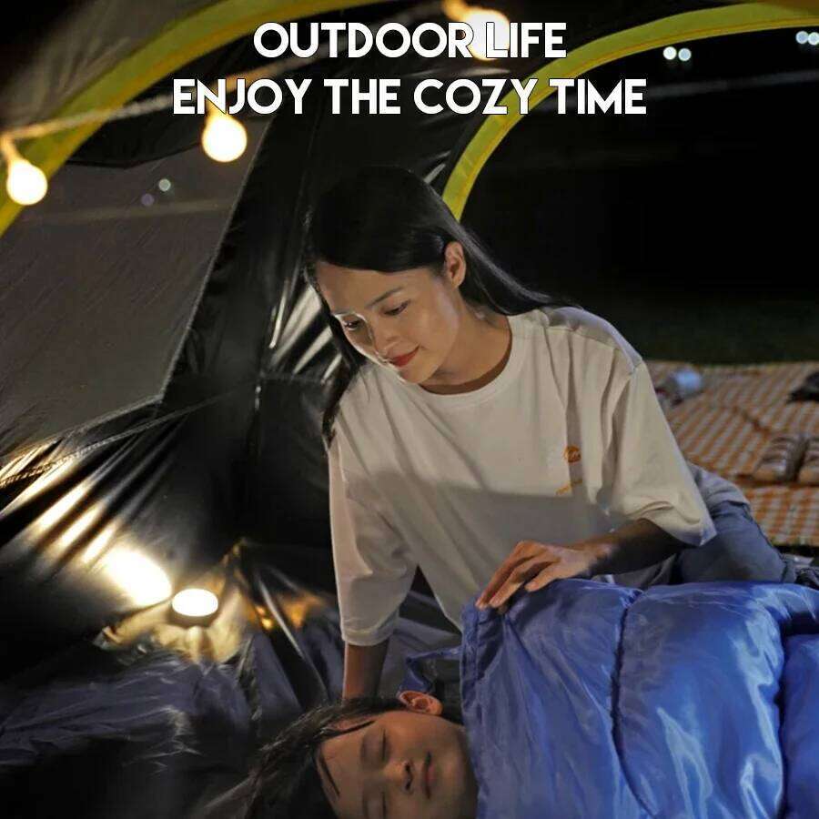 LED Mini Light 3 Modes Portable Outdoor Waterproof Lamp Emergency Lighting Magnet Hanging Camping Night Lantern S260302