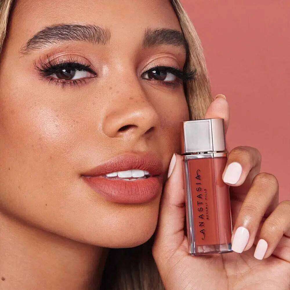 Korean ANASTASIA Transparent Brown Gloss Moisturizing Glossy Liquid Lipstick Water Light Glass Mirror Lip Glaze Long-lasting H260302