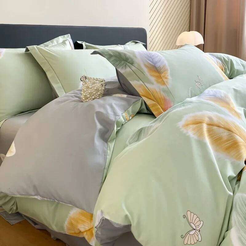 New Cotton Twill Printing Hot Four-Piece Set W260302