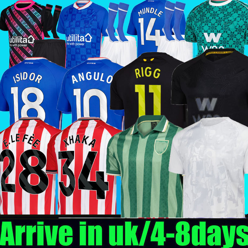 25 26 sunderland soccer jersey Isidor AWAY third Diarra Adingra Mayenda Rigg angulo ba CLarke ALDERETE 2025 2026 football shirts top men kids kit 3RD