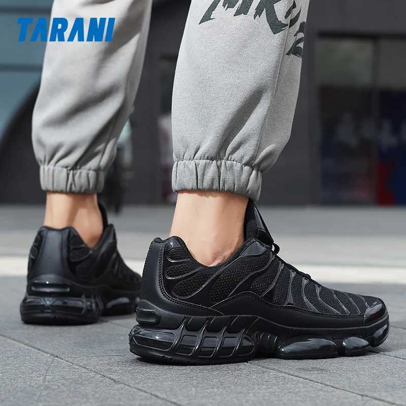 Mens Cushion Sports Shoes Lightweight Breathable Running Shoes Gym Workout Training Walking Comfortable Shock Absorption K260303