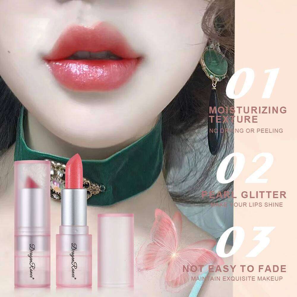 Matte Pearl Fine Shining Crystal Lipstick Delicate Smooth Durable Waterproof Sweatproof Festival Party Versatile Lipsti H260302