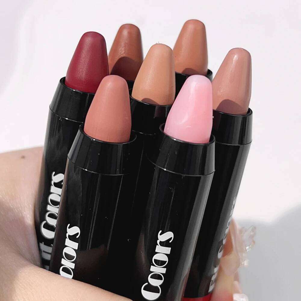 Moisturizing Liner Pencil Lasting Waterproof Outline Lips Shape Nude Brown Pen Matte Crayon Lipstick Lip Makeup Cosmetic H260302