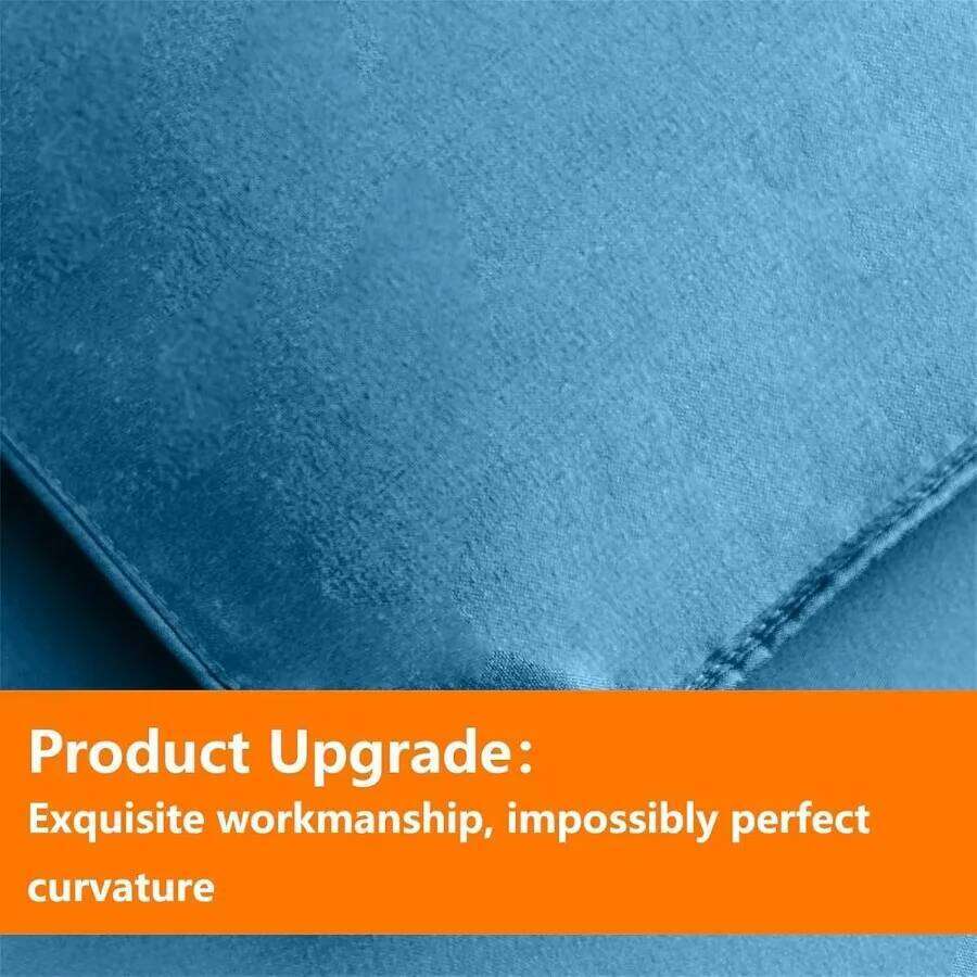 Teal Full Size Set - 7 Pieces Bed in a Bag Bedding with All Season Soft Quilted Warm Fluffy Reversible Comforter Flat W260302