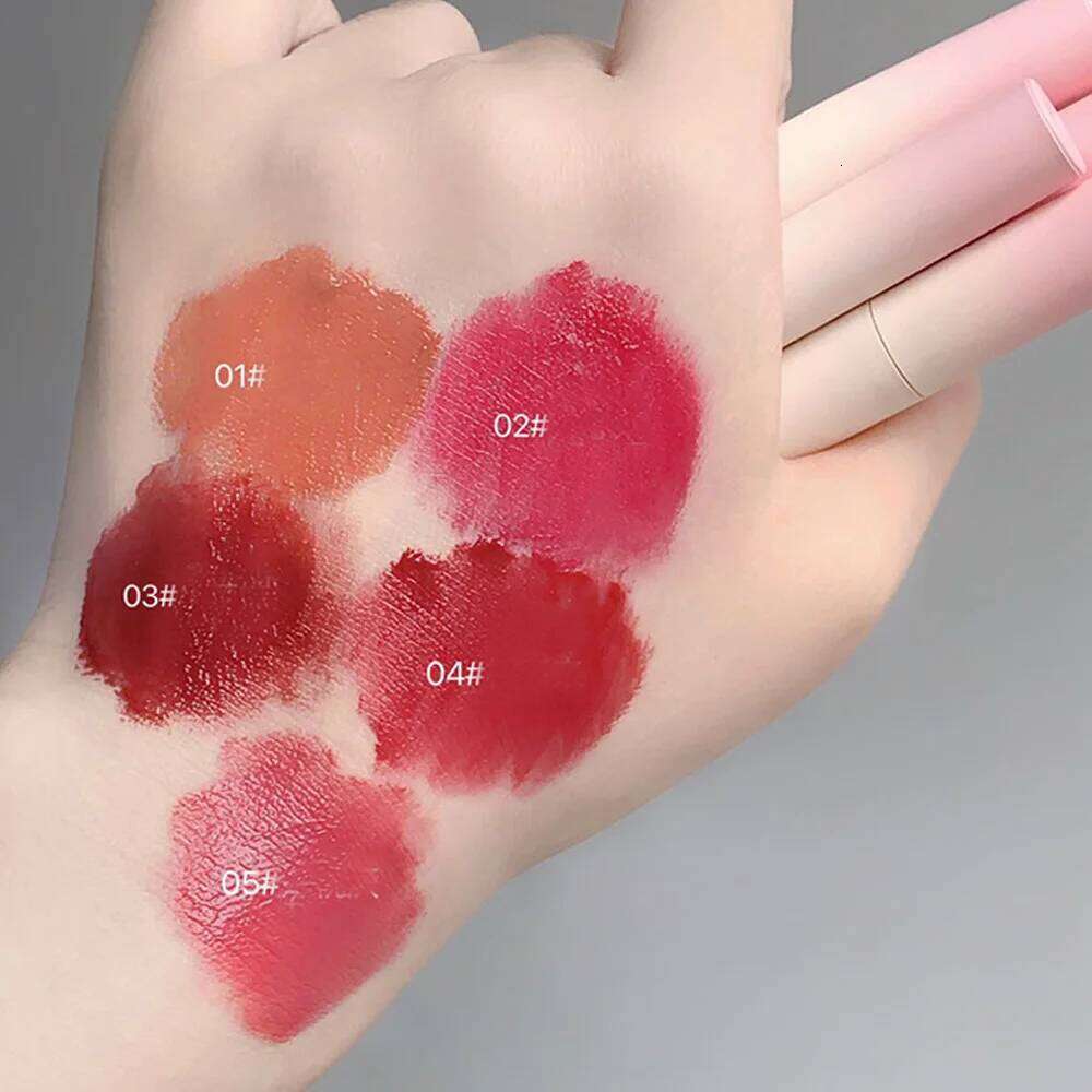 Hot Sales Gege Bear Makeup Sponge Tip Lippie Birthday Gift Matte Non-Stick Cup Cute Powder Cream Lip Mud H260302