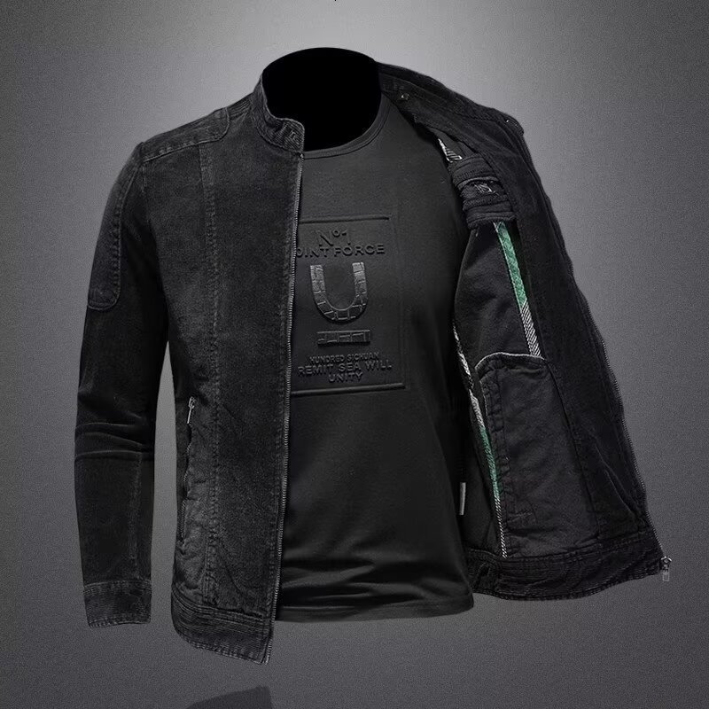 Trendy Nd Verstile Spring New Jcket For Teengers With Designer Jacket Stylish Nd Fshionble Vibe Stndup Collr Biker Style Nd Csul Vibe