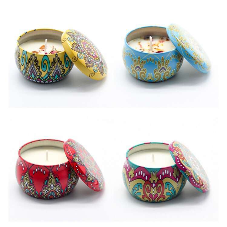 Aromatherapy Candle Incense Calming Home Indoor Long-lasting Niche High-end Box Bedroom Fragrance Gift Scent W260303