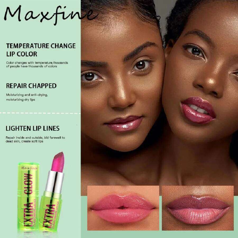 Color-changing lipstick not fade or stick to the cup providing long-lasting moisture and preventing water from changing H260302