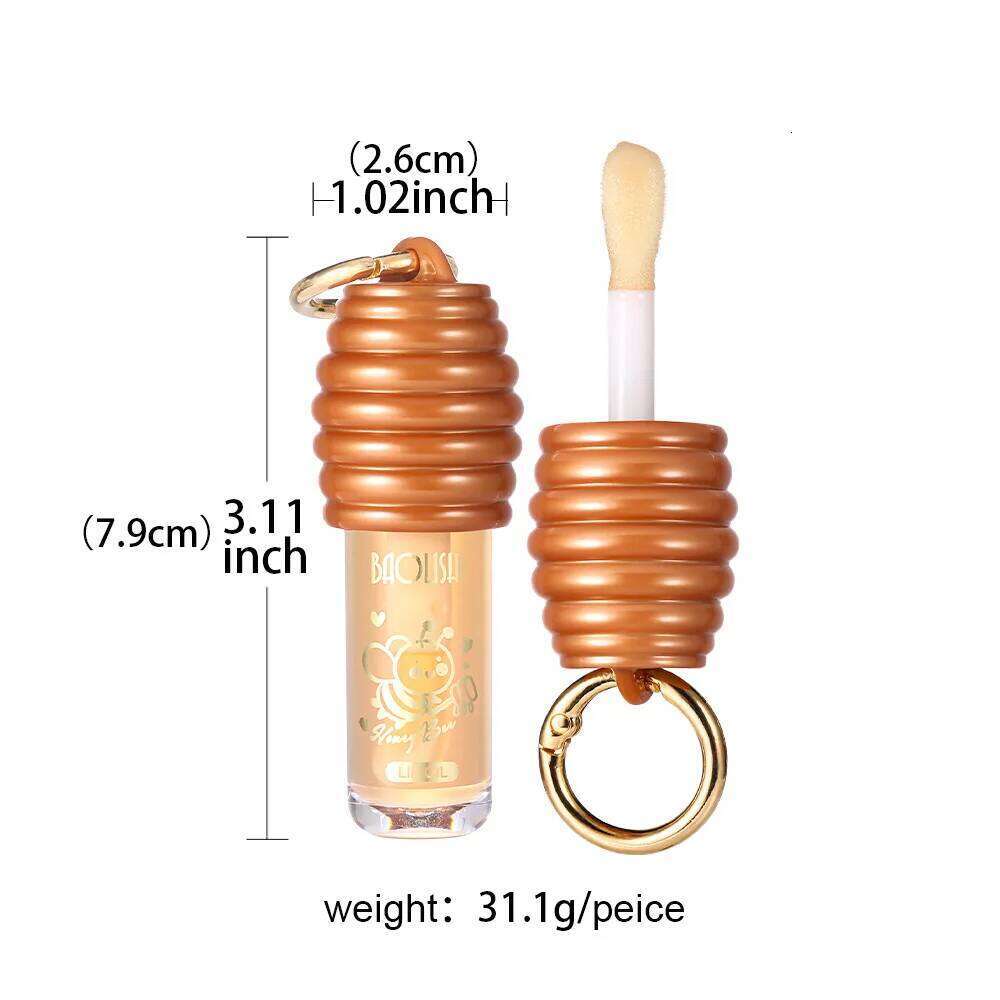 Honey Flavored For Plump Lips Coloring Collagen Gloss Moisturizing Lip Care Extreme Volume H260302