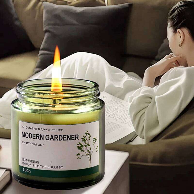 Tea Aroma Gift For Home Bedroom Long Lasting Fragrance Expansion Plant Aromatherapy Candle DIY Souvenir Air Purification W260303