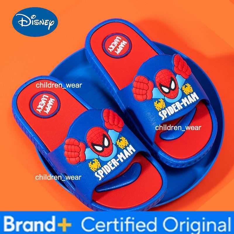 Disney Childrens Slippers Cartoon Boys Summer Home Shoes Boys Sandals Waterproof Anti-slip Kids Garden Shoes Size 24-39 H260303