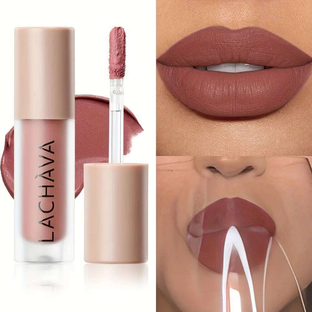 Velvet Matte Nude Lipstick, Long-Lasting Waterproof Finish, Ideal Gift for Her H260302