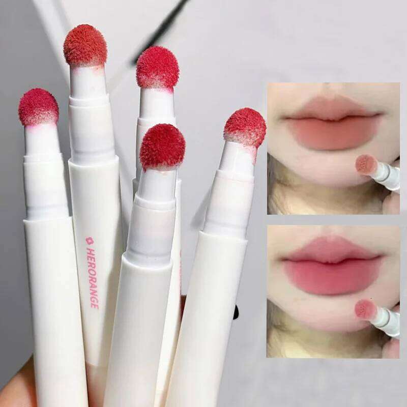 Waterproof Velvet Matte Air Lip Cream Moisturizing Long Lasting Easy To Color Non-stick Cup Tint Lipstick Korean Makeup Cosmetic H260302