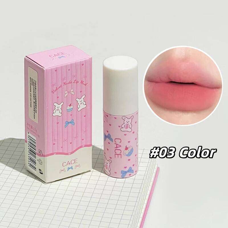 Red Matte Velvet Gloss Waterproof Liquid Lipstick Nude Mud Clay Peach Tint Makeup Sexy Women Lip Glaze Cosmetics H260302