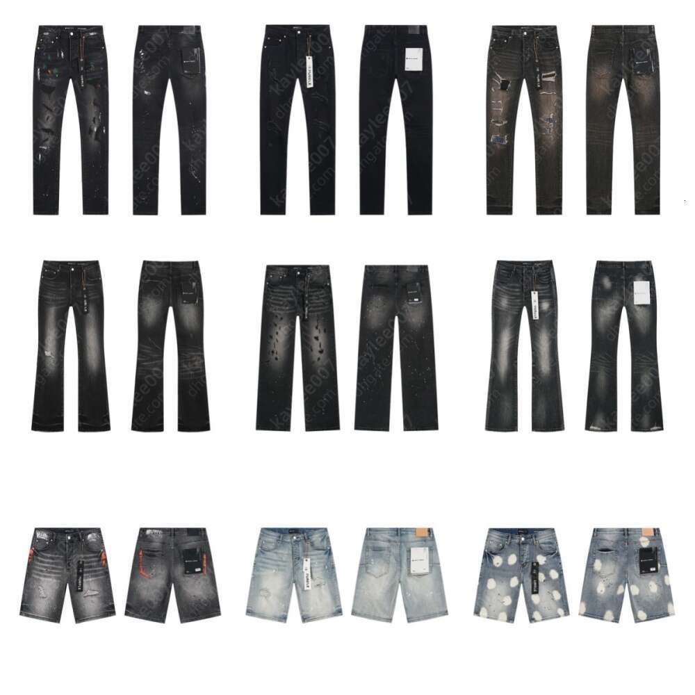 brand men jeans hole Jean Hombre trousers Men and women fashion Hiphop styleluxury pants denim pant Trend Motorcycle Pants mens jorts designer clothes 071