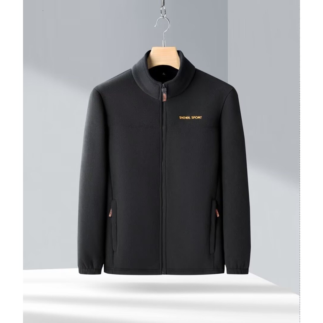 Plus Designer Jacket Size Stnd Collr Fleece Jcket Spring Autumn New Csul Fleece Jcket Men's Outdoor Loose Crdign