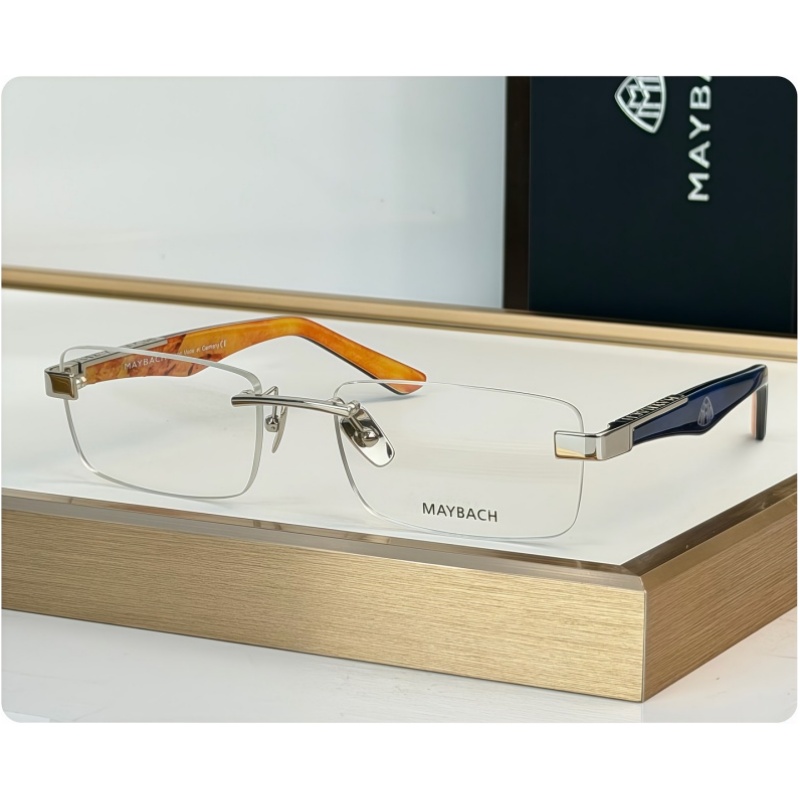New MAYBACH Eyewear The ARTIST III TOP Quality Designer Sunglasses Fashion Rimless UV400 Luxury Classic Sunglasses for Men Women With Original Box Size 56-18-140