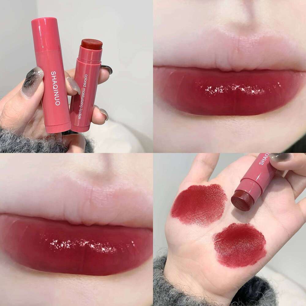 3pcs Moisturizing Lipstick Set Hydrating Tinted Balm Soft Tender Lip Dryness Improvement Plumping And Smooth Variety H260302