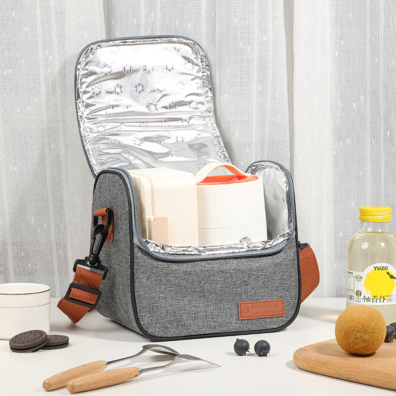 Portable Insulated Bag for Work Meals Best-Selling Insulated Bag Aluminum Foil Thickened Lunch Bag Insulated Bag 240828