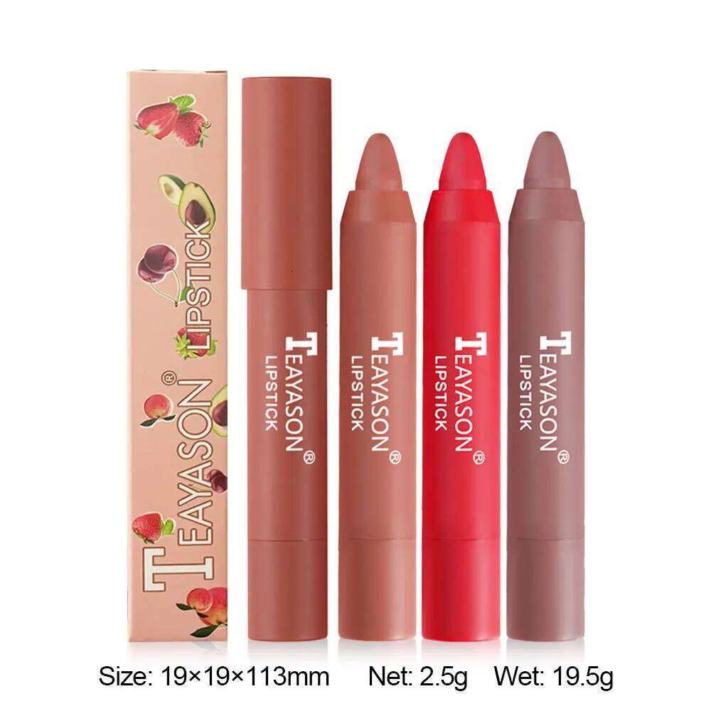 Dragan RANEE 12 colors matte velvet long lasting color lip gloss waterproof non-smudge non-sticky swirl lipstick pencil H260302
