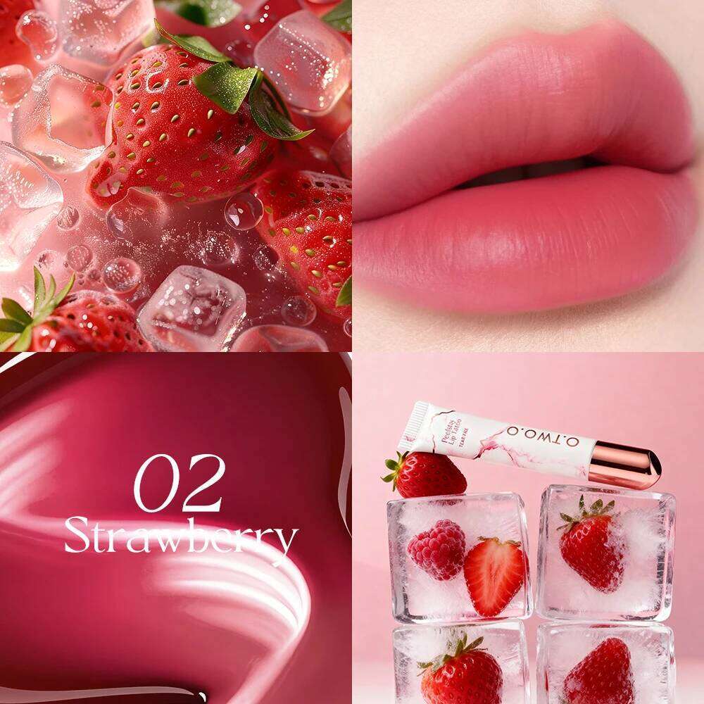 O.TWO.O Stain Tattoo Highly Pigmented 48h Color-lock Waterproof Nourish Care Peel-off Lip Tint Lipstick Makeup H260302