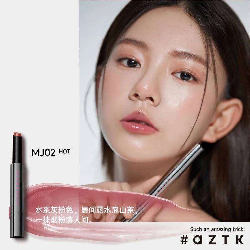 AZTK MELTYKISS LIP JELLO Gloss Watery Mirror Lipstick Lasting Moisturizing Plump Jelly Lips Lightens Lip Lines Cosmetics Hot H260302
