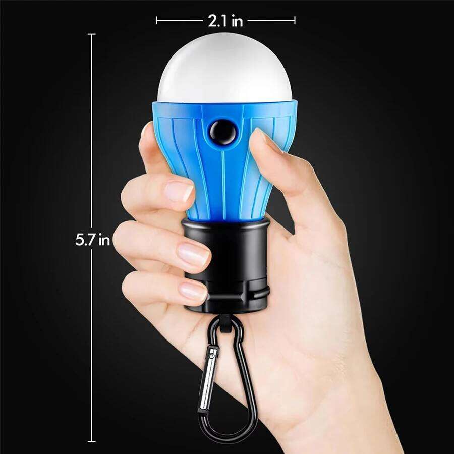 Outdoor Camping Lantern,Portable LED Tent Light with 3 Modes,Hanging Bulb for Hiking Fishing Emergency Lighting,Christmas Gifts S260302
