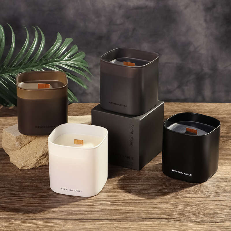 Muci Aromatherapy Candle Essential Oil Soy Wax Fragrance Cup Diffuser Gift Box Set Wholesale W260303