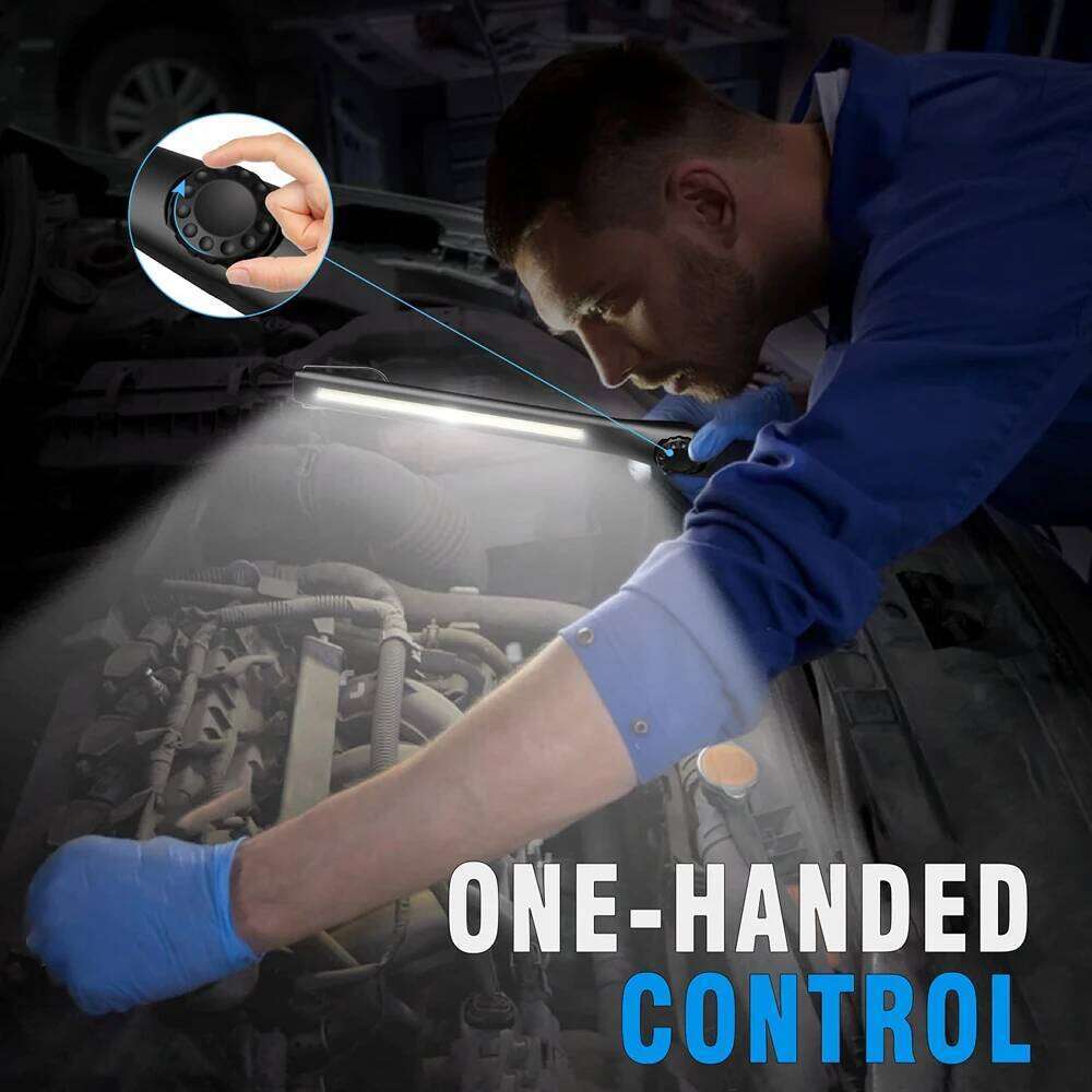 1-5Pcs Cordless Magnetic COB Portable LED Flashlight Work Light Inspection Lamp for Car Home Garage Emergency Repair Use S260302