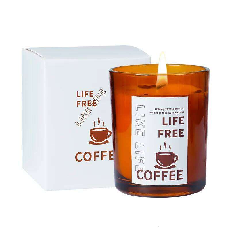 Charcoal-grilled Coffee, Cigars, Scented Candles, Smokeless Soy Jars, Wax Ornaments, Niche High-end Creative Souvenirs W260303