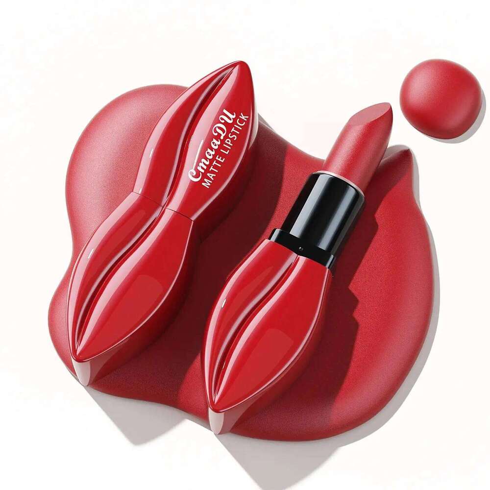 Natural Matte Velvet Lipstick Long Lasting Waterproof Nude Brown Red Professional Makeup Lip Gloss For Women H260302