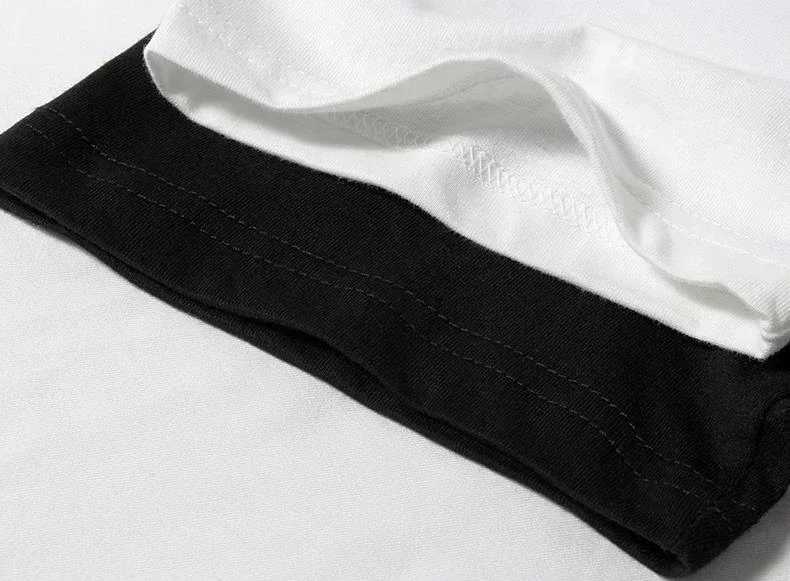 T-shirt 2026 High Quality Heavy Cotton Printed Fashion Brand Streetwear Loose Round Neck Unisex Versatile TopT260303