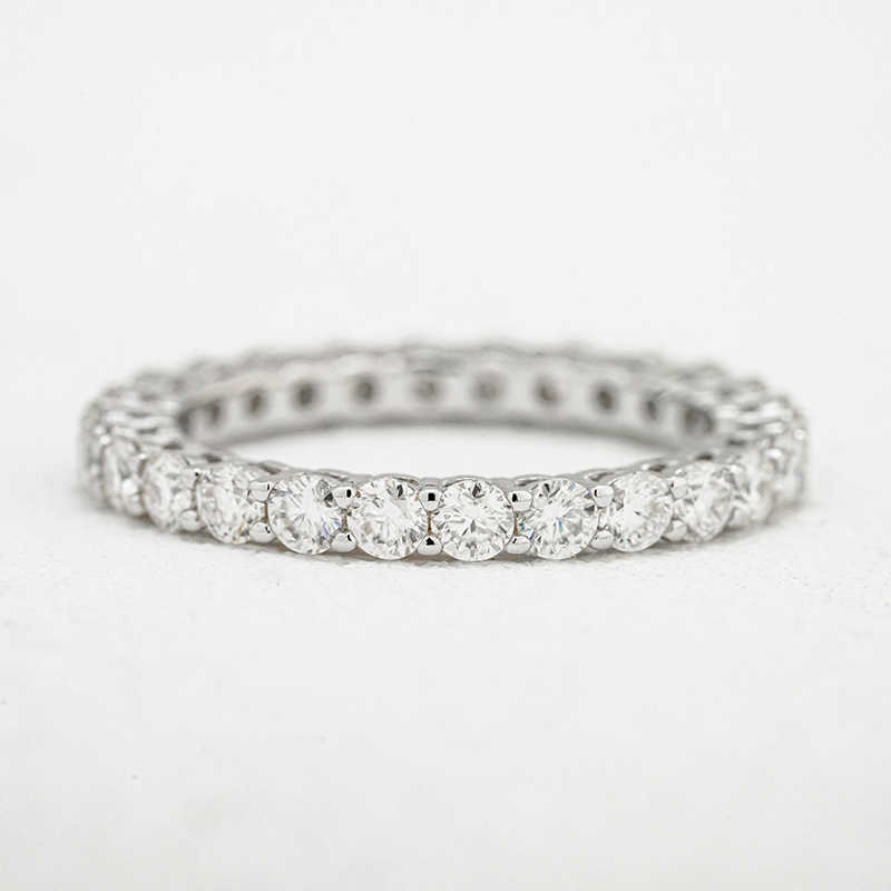 Morganite necklace S925 pure silver ring plated with 18K gold, versatile double-strand protective ring with female pattern, elegant female finger ring S2633