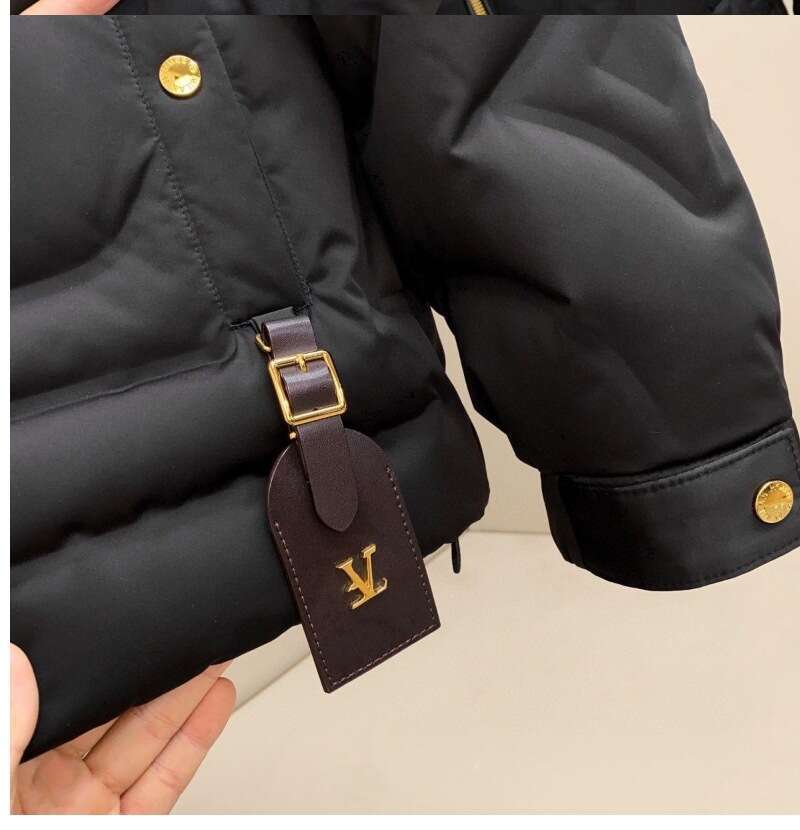 American European Station Winter New Knitted Sleeve Patchwork White Duck Men's Down Jacket Slim Fit Embroidered Warm Thickened Coat Luanyun - view 7